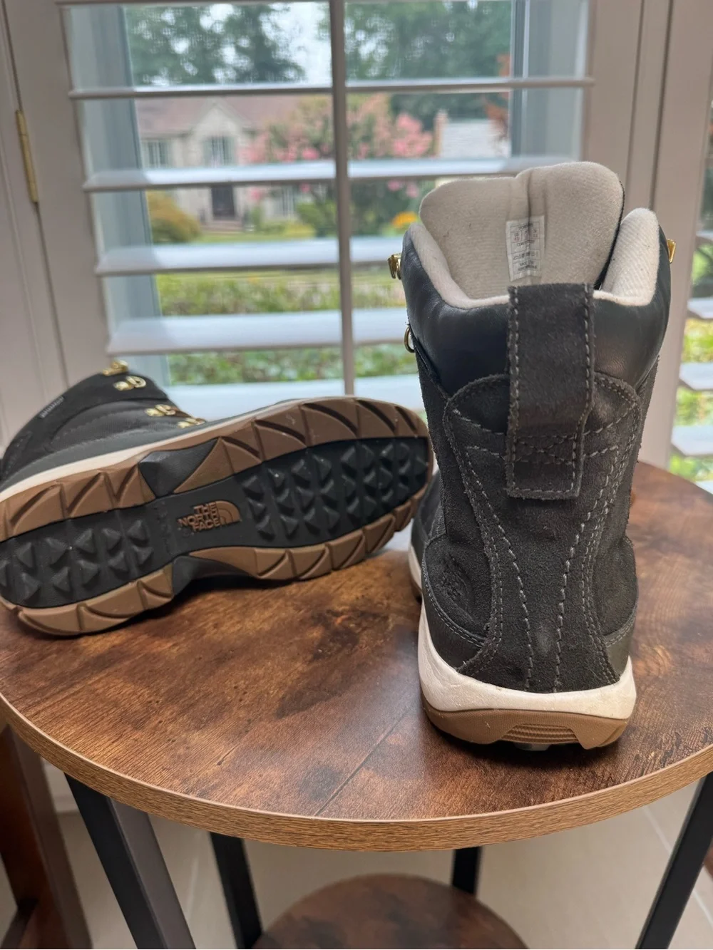 The North Face Men’s Dark Gray and Brown Trail Boots